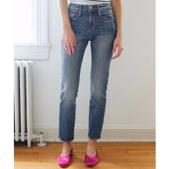 Frame Denim Le Boy Jeans in Shiloh Size 24 - Picture 1 of 8